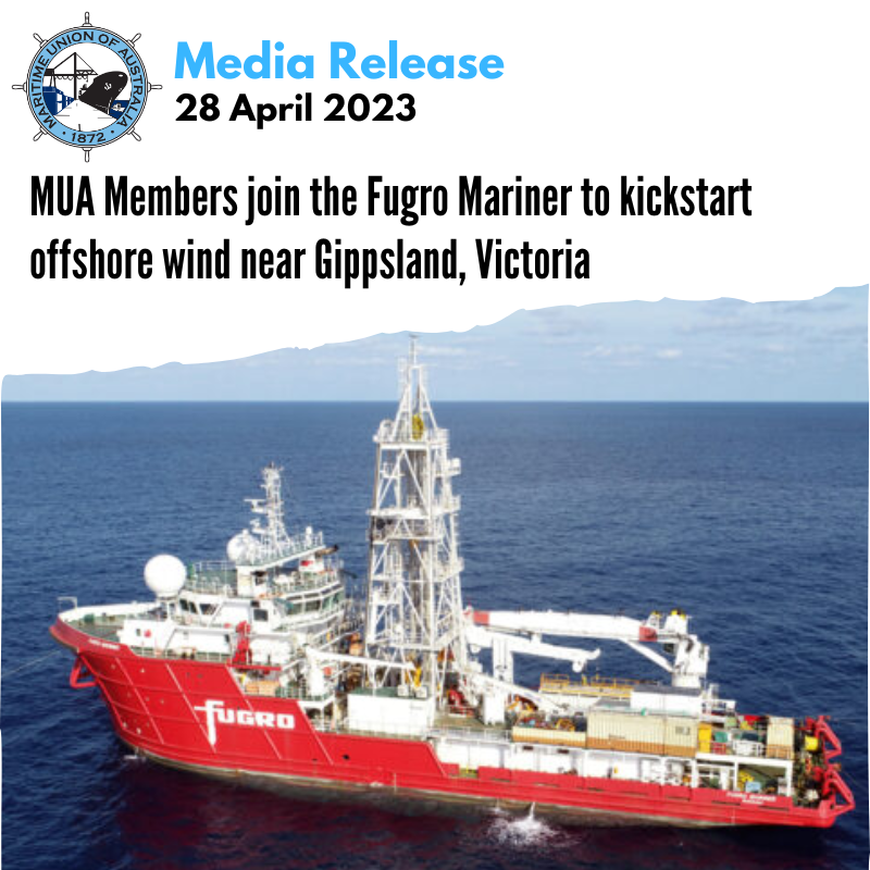 MUA Members Join The Fugro Mariner To Kickstart Offshore Wind Near ...